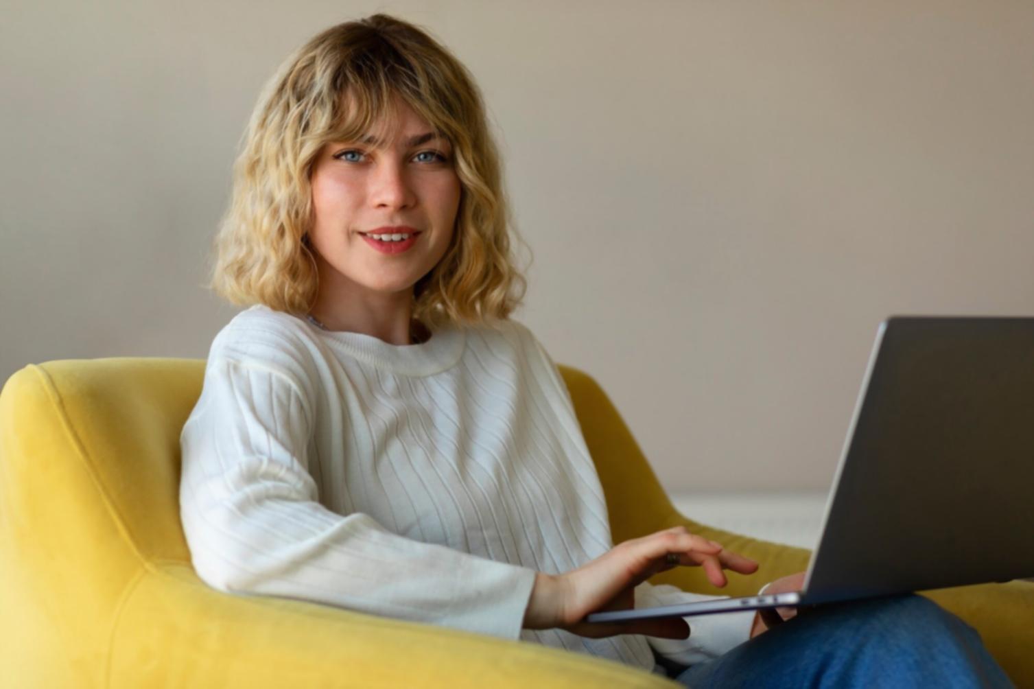 Financial professional working with budget analysis software and spreadsheets